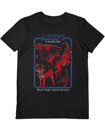 Steven Rhodes Adopt A Familiar Part 3 T-shirt - Black