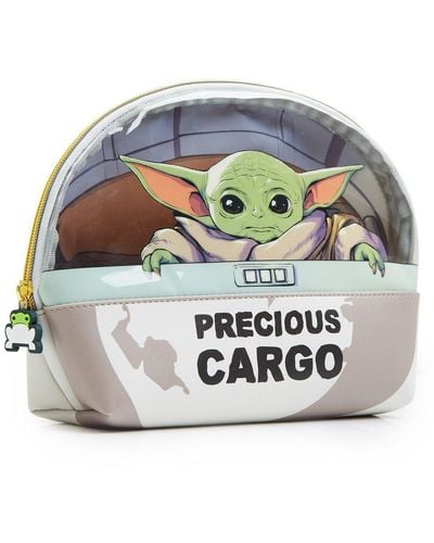 Star Wars Baby Yoda Wash Bag - Grey