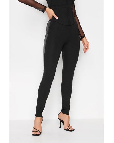 Long Tall Sally Tall Cropped Leggings in Black