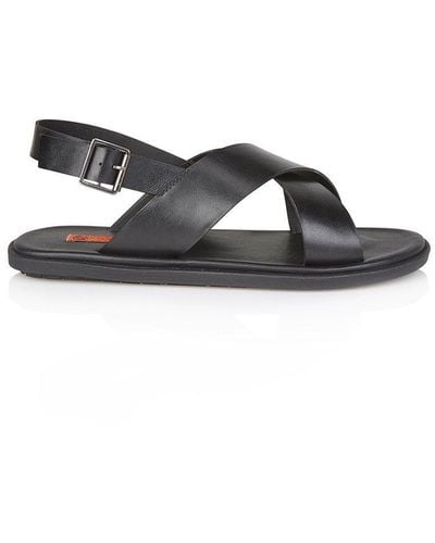Silver Street London Croydon Casual Leather Sandals - White