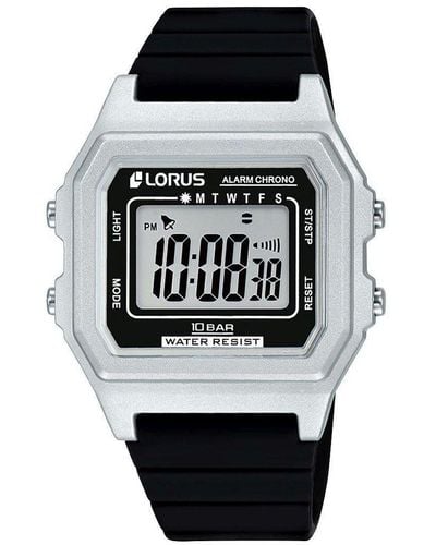 Lorus Plastic/resin Classic Digital Quartz Watch - R2311nx9 - Black