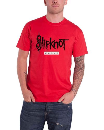Slipknot We Are Not Your Kind T Shirt - Red