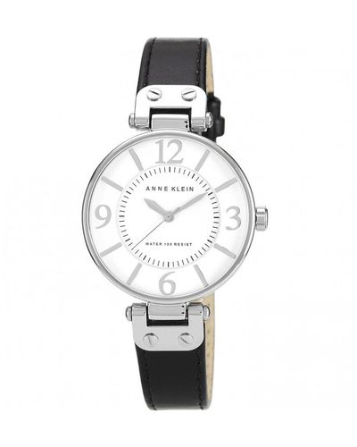 Anne Klein Stainless Steel Fashion Analogue Quartz Watch - 10/n9169wtbk - White