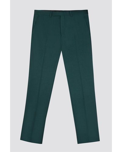 Ben Sherman Plain Skinny Fit Trousers - Green