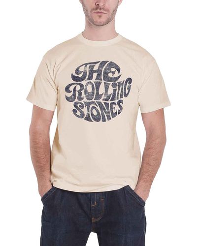 The Rolling Stones Vintage70's Logo T Shirt - Grey