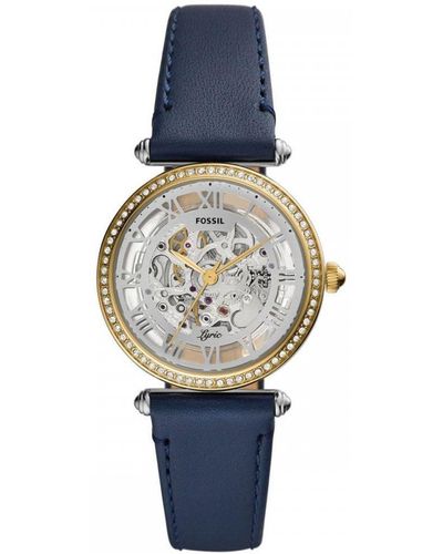Fossil Stainless Steel Fashion Analogue Automatic Watch - Me3199 - Blue