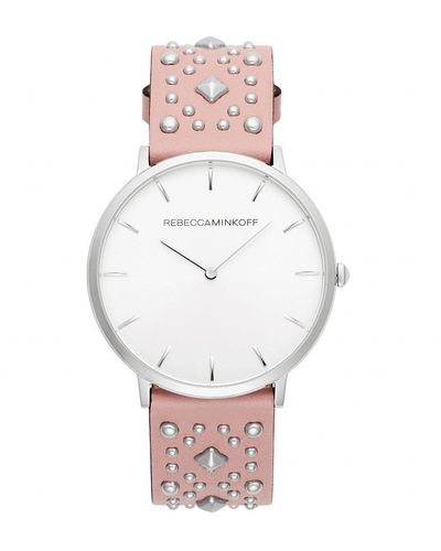 Rebecca Minkoff Stainless Steel Fashion Analogue Quartz Watch - 2200138 - White