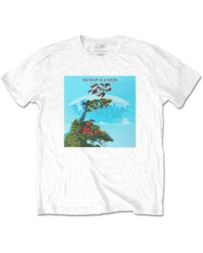 Yes Heaven & Earth Cotton T-shirt - Blue