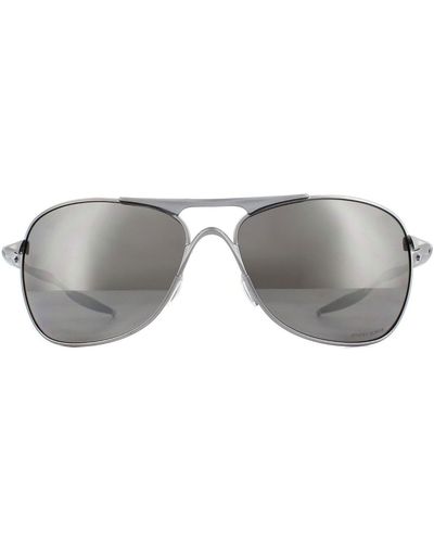 Oakley Aviator Lead Prizm Black Polarized Sunglasses - Grey