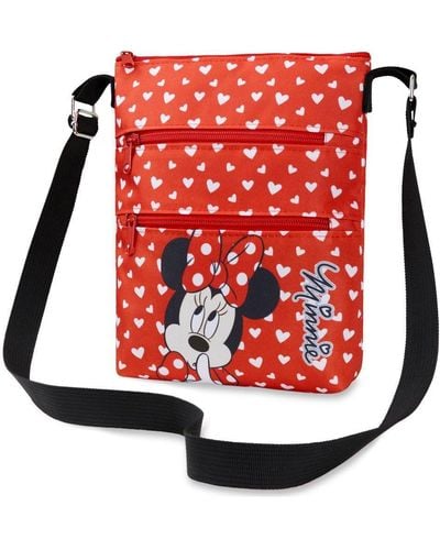 Disney Minnie Mouse Crossbody Bag - Red