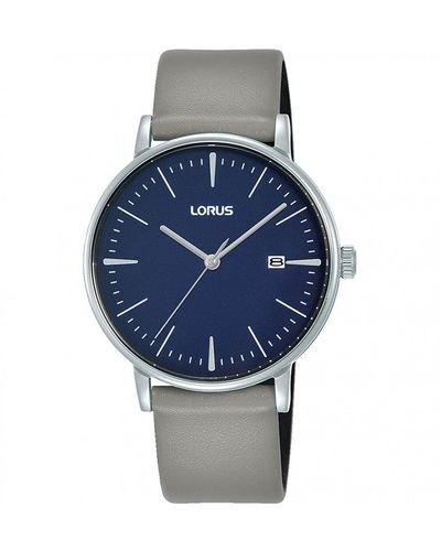 Lorus Stainless Steel Classic Analogue Quartz Watch - Rh997nx9 - Blue