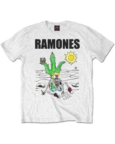 Ramones Loco Live T-shirt - Grey