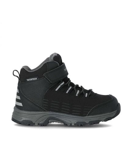 Trespass Harrelson Mid Cut Hiking Boots - Black