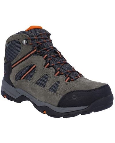Hi-Tec 'bandera Ii Wide' Mens Hiking Boots - Grey