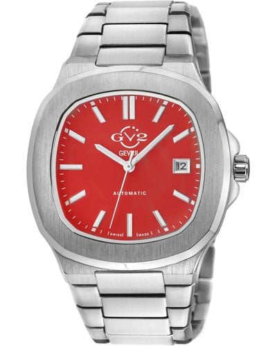 Gv2 Automatic Potente 18112b Swiss Automatic Watch - Red