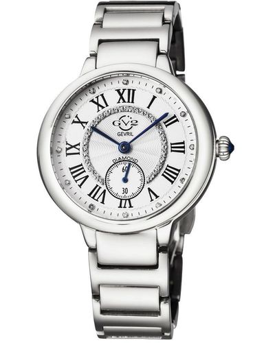 Gv2 Rome 12200b Swiss Quartz Watch - White