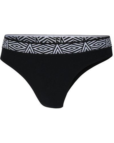 Umbro Core Thongs 3 Pack - Black