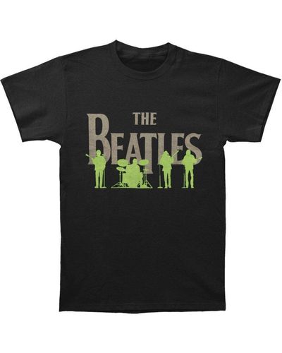 The Beatles Saville Row Lineup T-shirt - Black