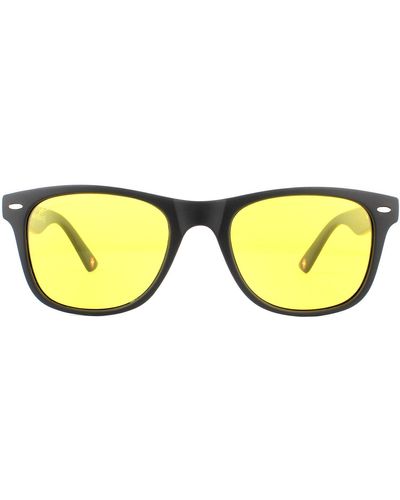 Montana Rectangle Turtle Yellow Polarized Sunglasses