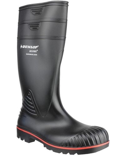Dunlop 'acifort' Safety Wellington Boots - Black