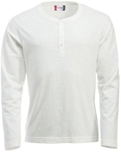 Clique Orlando Long-sleeved T-shirt - White