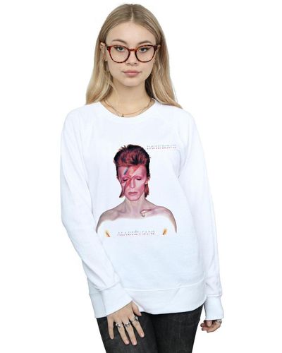 David Bowie My Love For You Sweatshirt - White