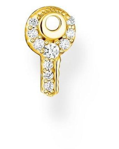 THOMAS SABO Jewellery Charm Club Singular Earring - H2220-414-14 - Metallic