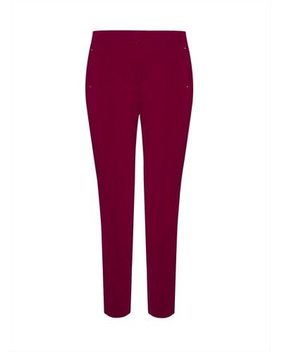Dorothy Perkins Tall Red Tailored Trousers