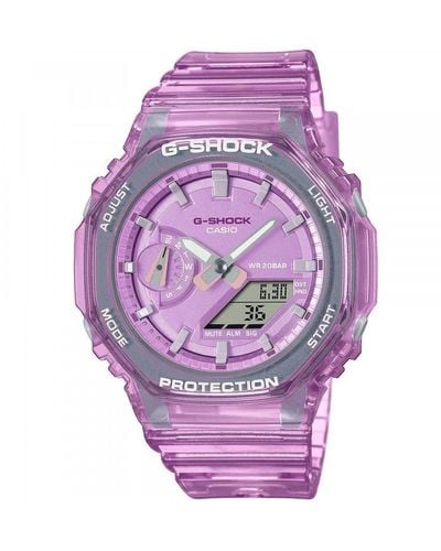 G-Shock G-shock Plastic/resin Classic Analogue Watch - Gma-s2100sk-4aer - Pink