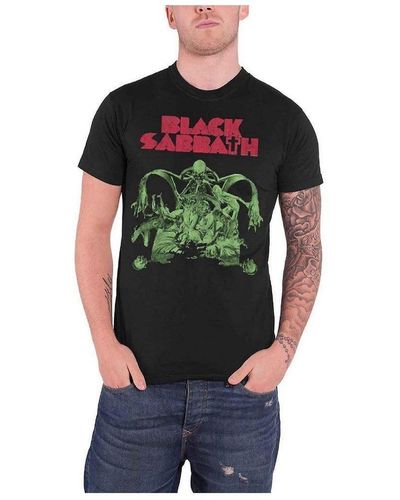 Black Sabbath Cut Out T-shirt - Black