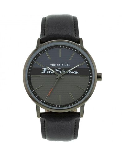 Ben Sherman Fashion Analogue Quartz Watch - Bs080b - Grey
