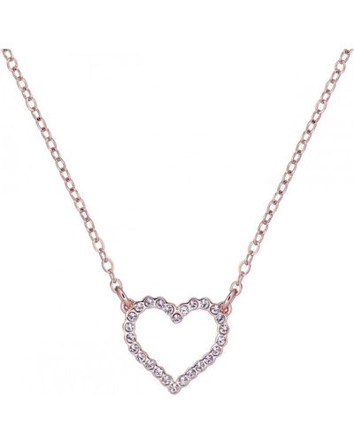 Ted Baker Lendra: Crystal Heart Pendant Pendant - Tbj2657-24-02 - Multicolour