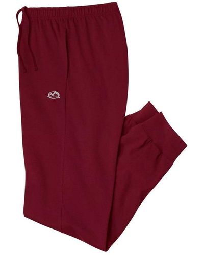 Atlas For Men Lounge Trousers - Red