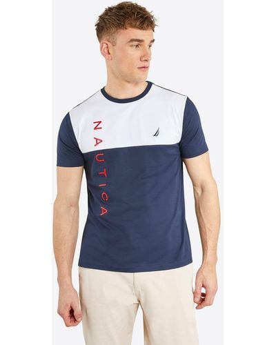 Nautica 'fraser' T-shirt - Blue
