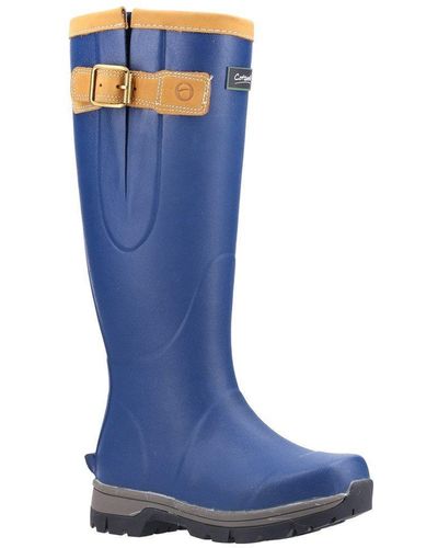 Cotswold 'stratus' Wellington Boots - Blue