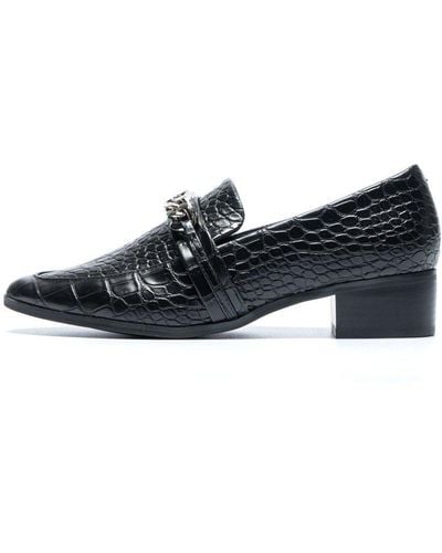 Novo Black 'elegant' Slip On Loafers - Blue