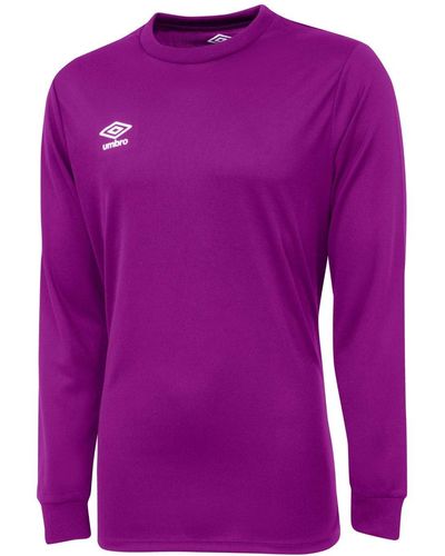 Umbro Club Jersey Long Sleeve - Purple
