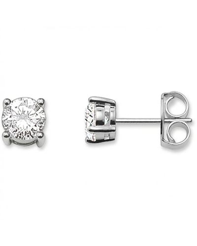 THOMAS SABO Jewellery Glam & Soul Studs Sterling Silver Earrings - H1739-051-14 - Metallic