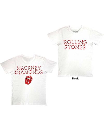 The Rolling Stones Hackney Diamonds Back Print T-shirt - White