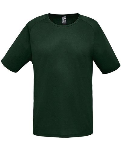 Sol's Sporty Short Sleeve Performance T-shirt - Green