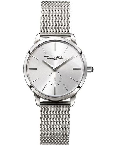 Thomas Sabo Eternal Woman Stainless Steel Fashion Watch - Wa0248-201-201-33mm - White