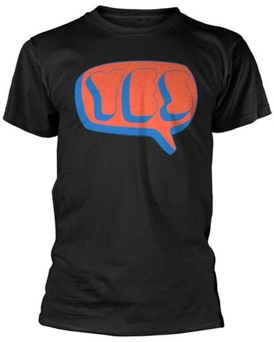 Yes Speech Bubble Logo T-shirt - Black