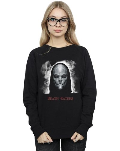 Harry Potter Death Eater Mask Sweatshirt - Black