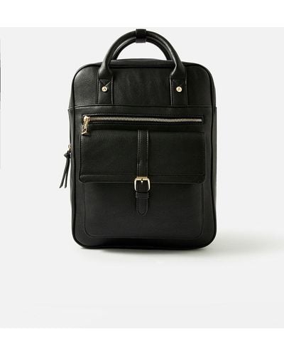 Accessorize Large Handle Backpack - Black