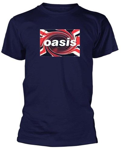 Oasis Union Jack T-shirt - Blue