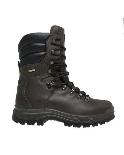Grisport Decoy Waxy Leather Walking Boots - Black