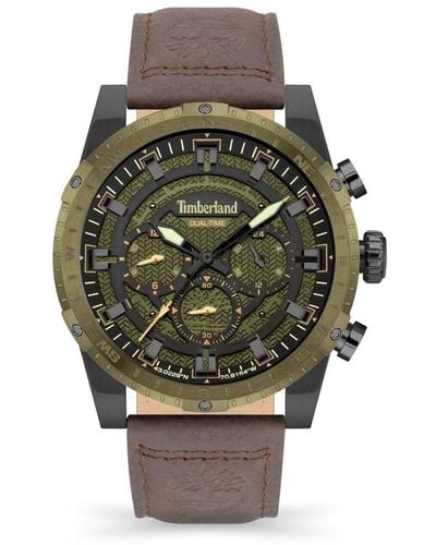 Timberland Stainless Steel Fashion Analogue Watch - Tbl.22020br - Green