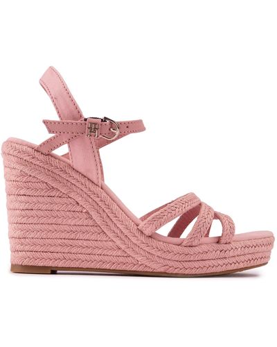 Tommy Hilfiger Essential Espadrille Sandals - Pink
