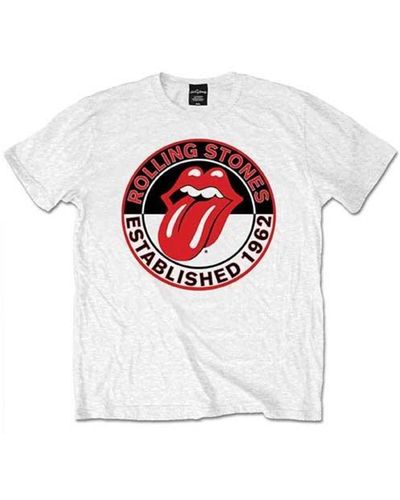 The Rolling Stones Established 1962 T-shirt - Red