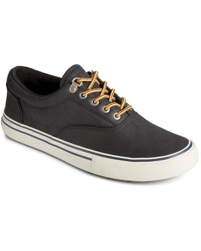 Sperry Top-Sider 'striper Storm Cvo' Wp Leather Shoe - Black